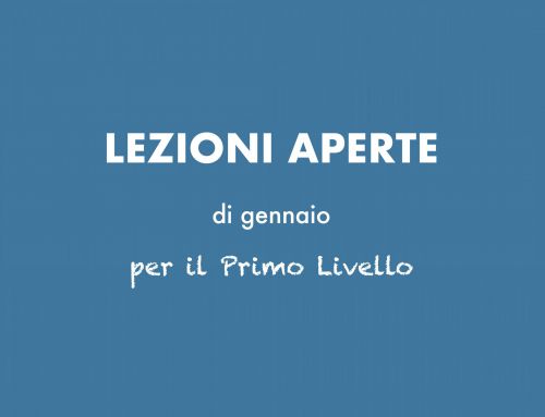 Lezioni aperte per il Primo Livello 2023