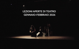 lezioni aperte teatro gennaio-febbraio 2026